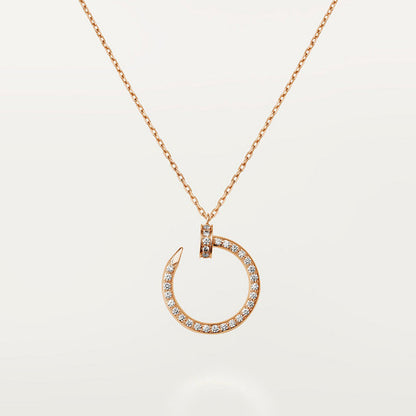 18K Cartier Juste Un Clou Diamonds Necklace