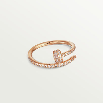 18K Juste Un Clou Diamond Ring