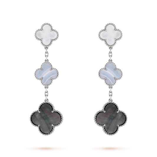 18k Van Cleef & Arpels Magic Alhambra Earrings