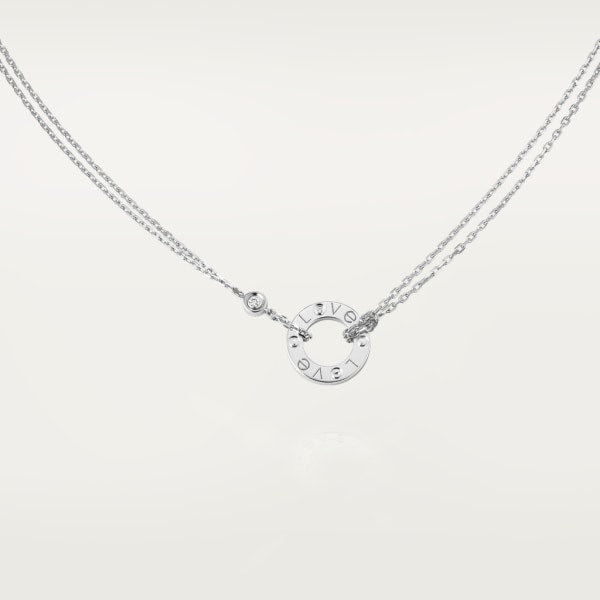 18K Love Diamond Necklace