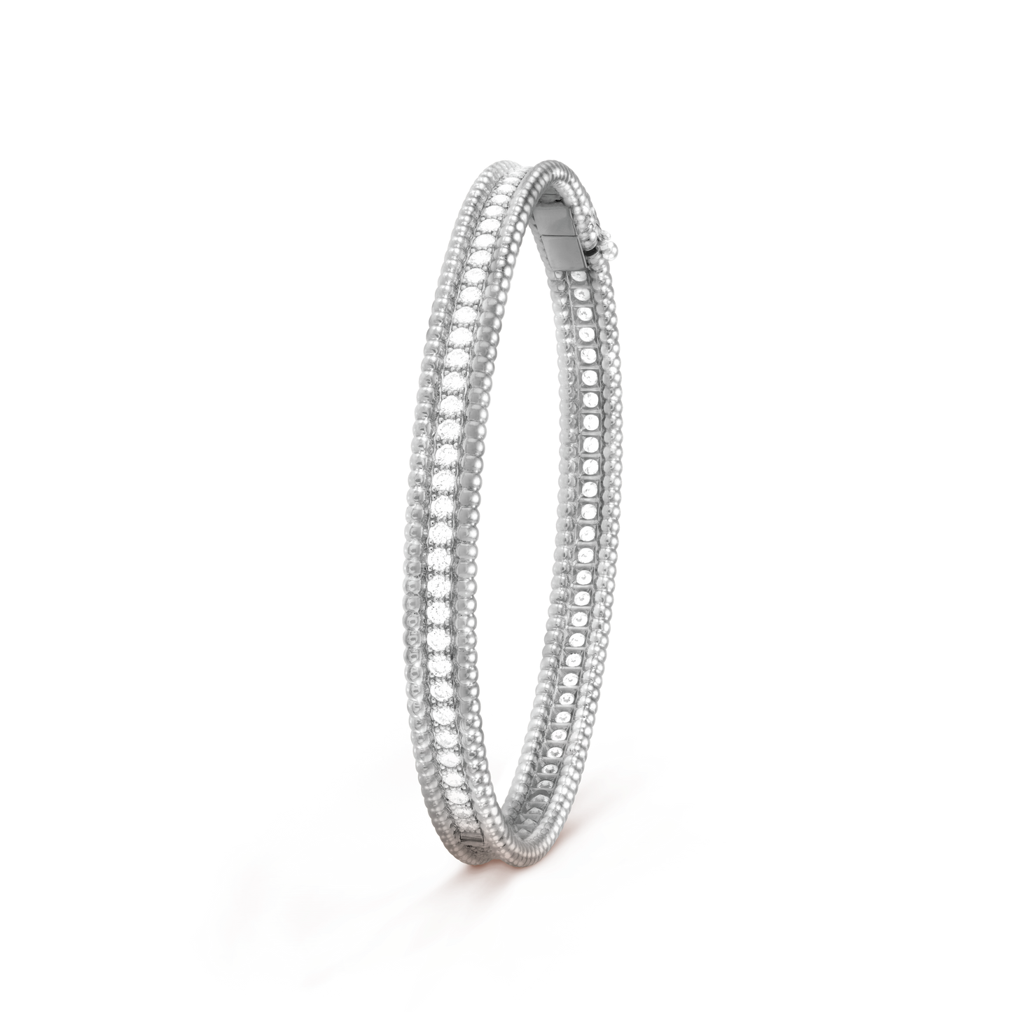 18K Perlée Diamonds One Row Bracelet