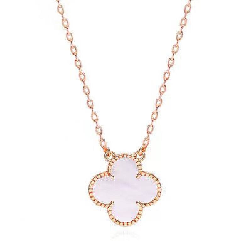 18K Van Cleef & Arpels Magic Alhambra Pink Necklace