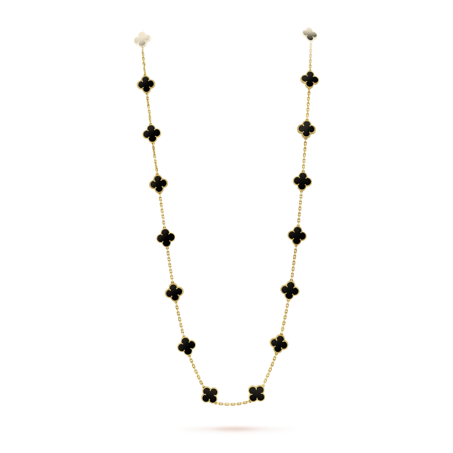 18K Vintage Alhambra 20 Motifs Long Necklace