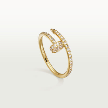 18K Juste Un Clou Diamond Ring