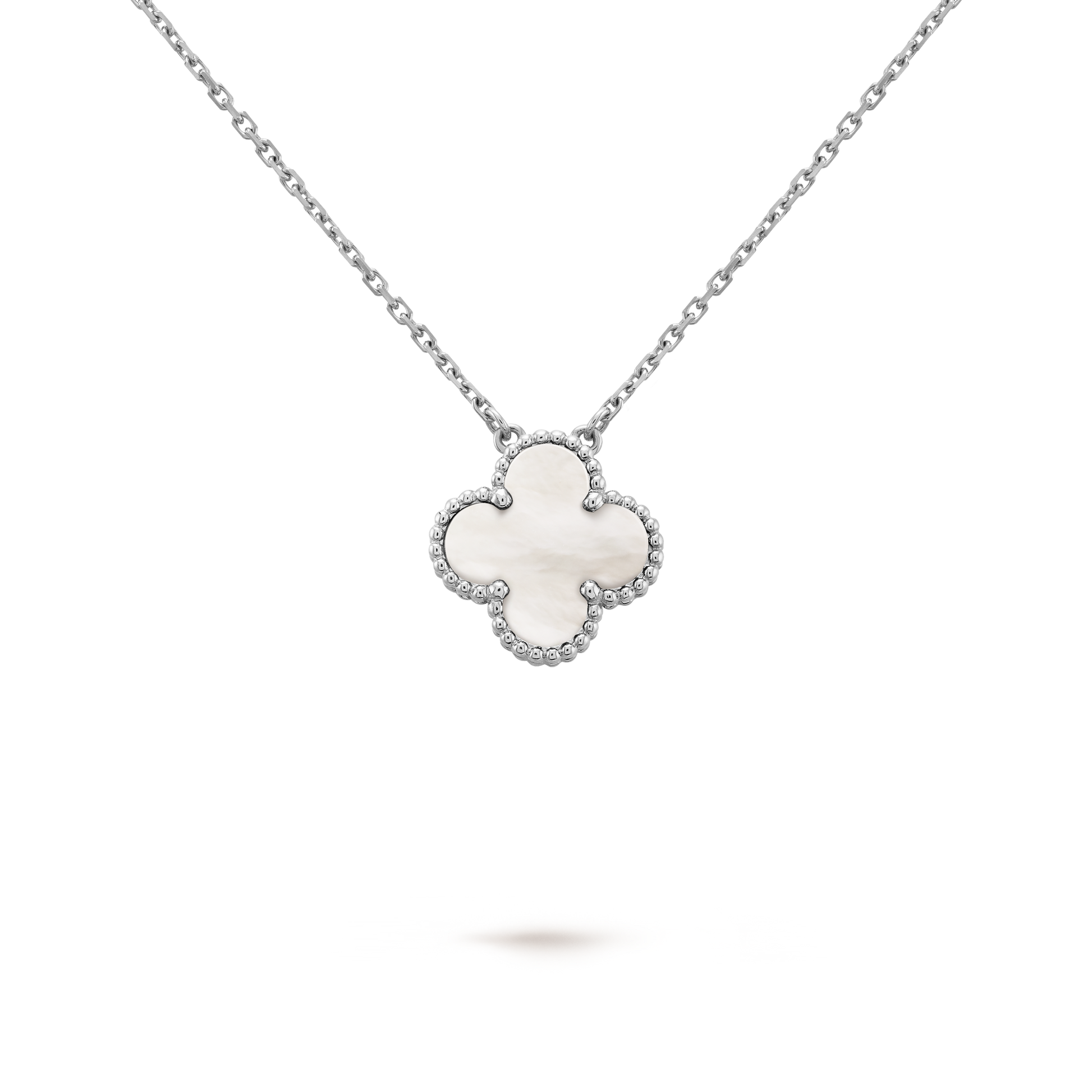 18K Van Cleef & Arpels Vintage Alhambra Pendant Necklace