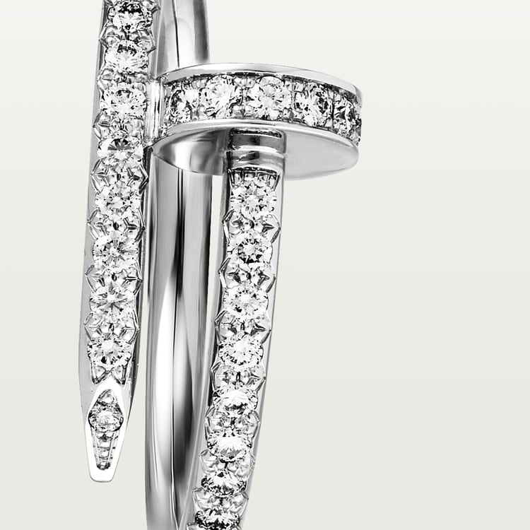 18K Juste Un Clou Diamond Ring