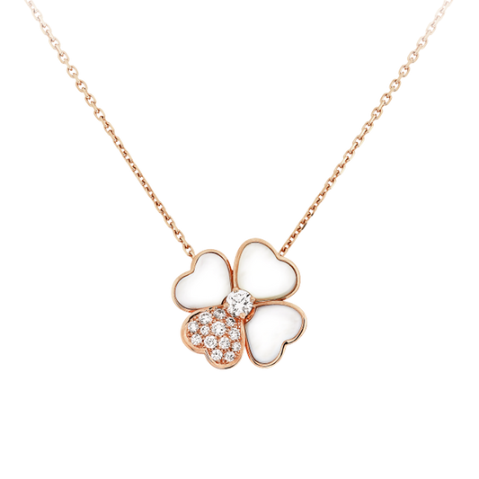 18K Cosmos Clip pendant Necklace