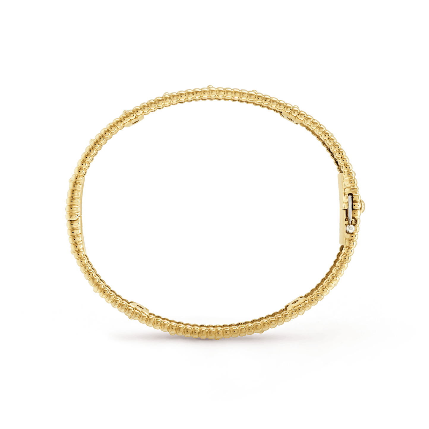 18K Perlée Clovers Bracelet