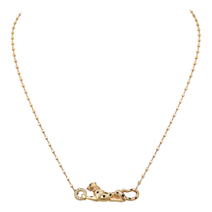 18K Panthère De Diamond Necklace