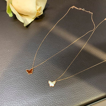 18K Sweet Alhambra Butterfly Necklace