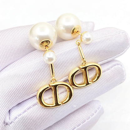 18K Tribales Pearl Earrings