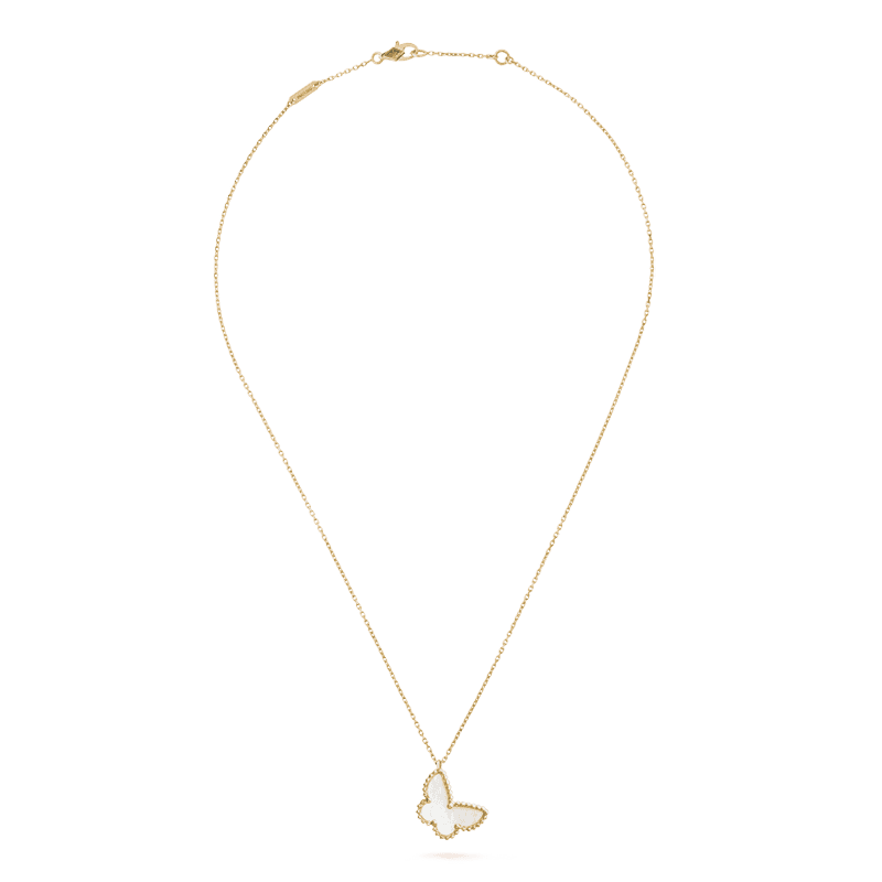 18K Sweet Alhambra Butterfly Necklace