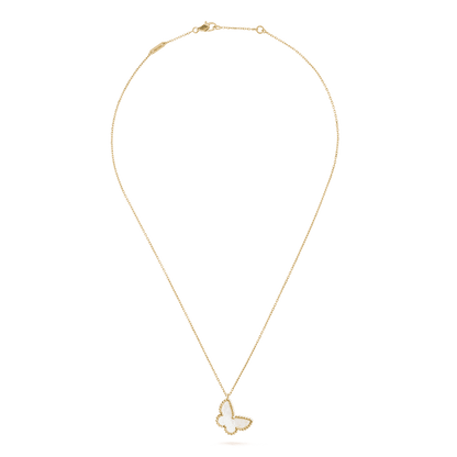 18K Sweet Alhambra Butterfly Necklace