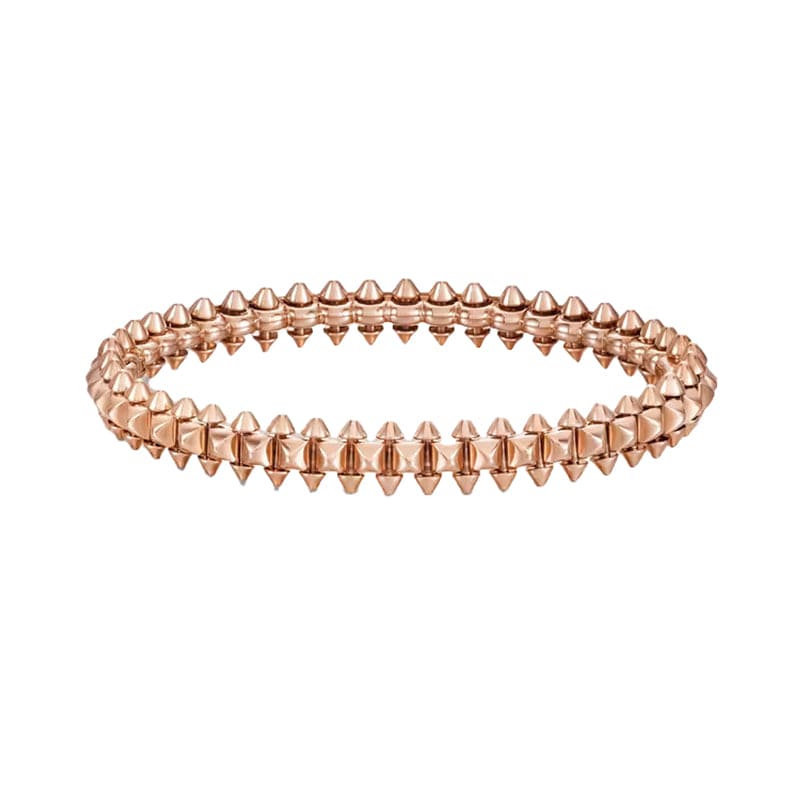 18K Rose Gold Clash De Bracelet