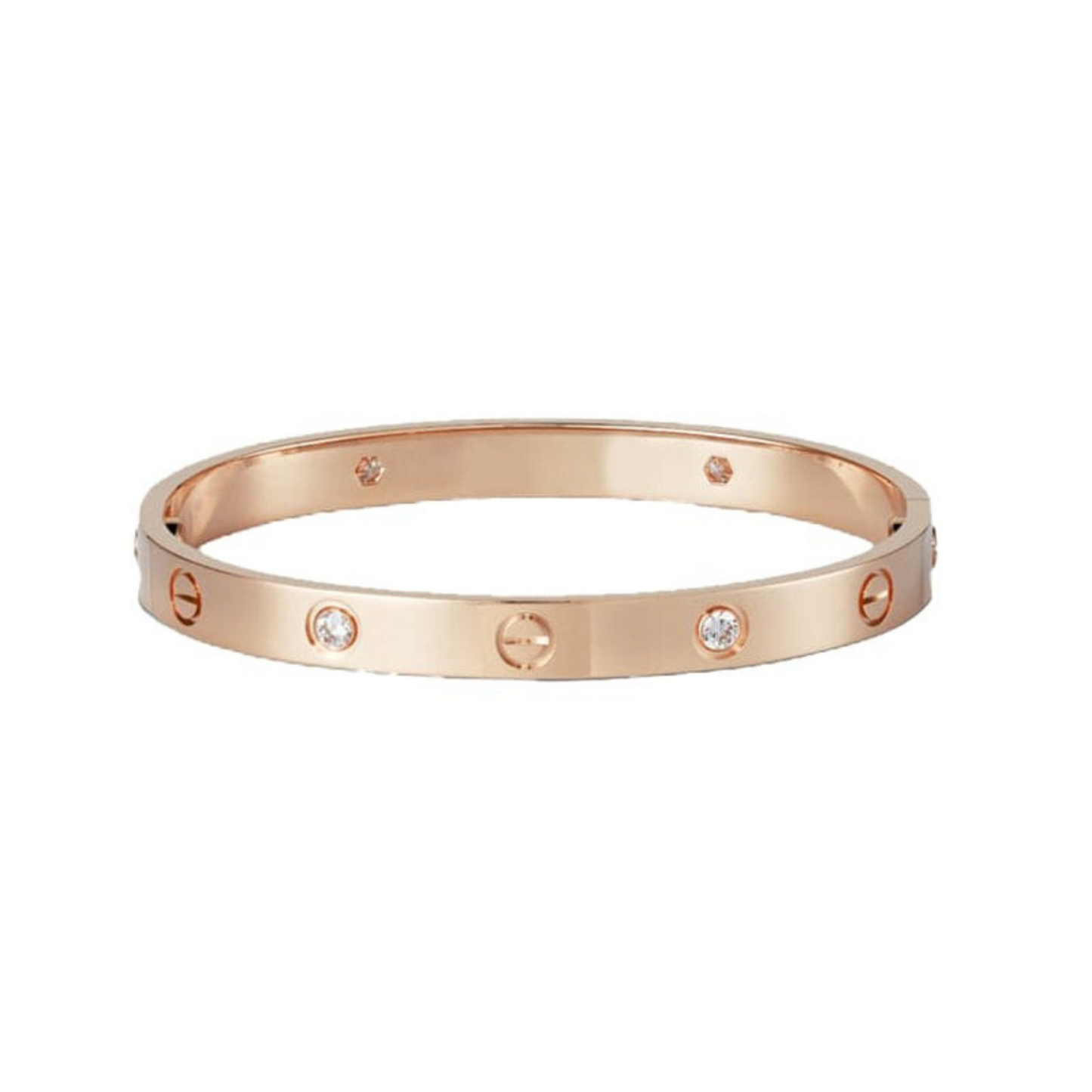 18K Four Diamonds Love Bracelet