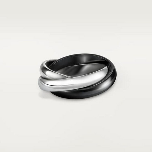 18K Trinity Classic Ceramics Ring