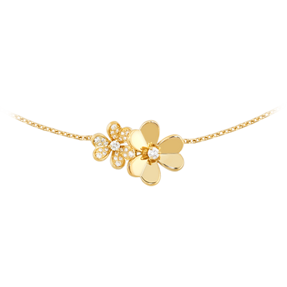 18K Frivole Clover Clover Necklace