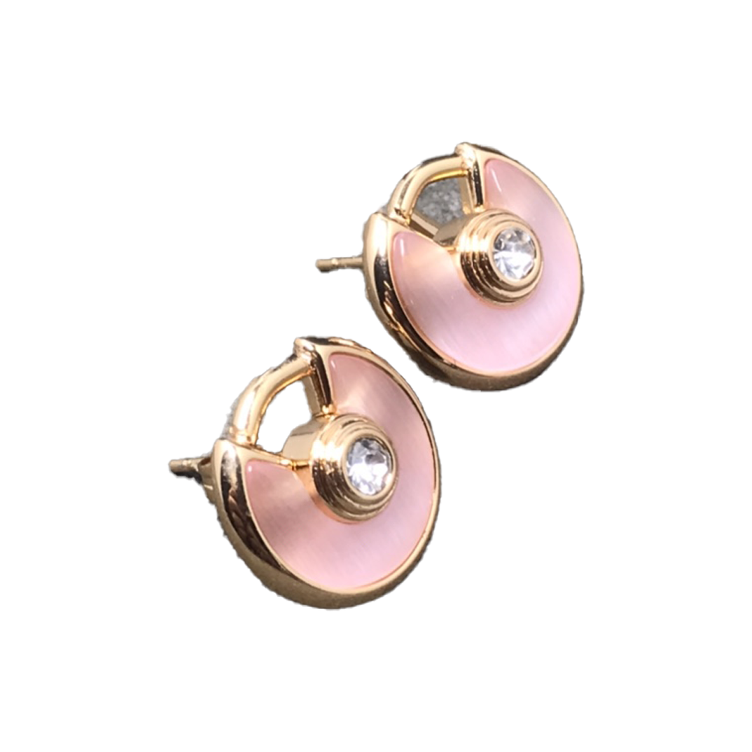 18K Amulette De Earrings