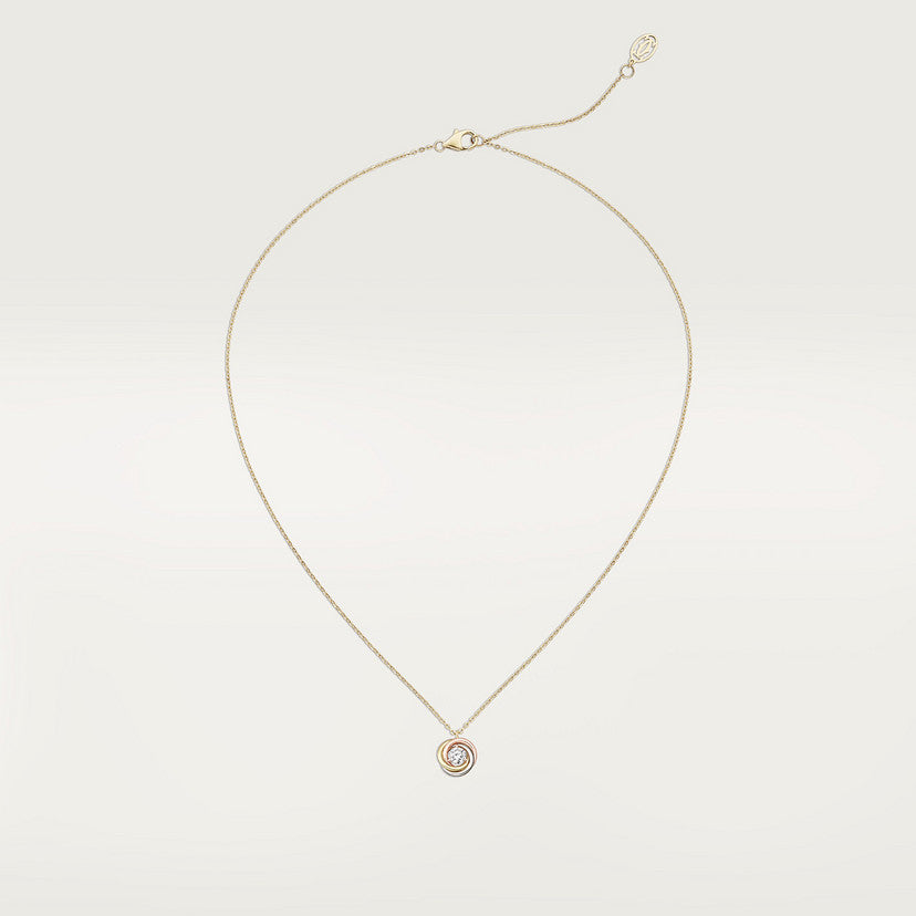 18K Trinity Diamond Necklace