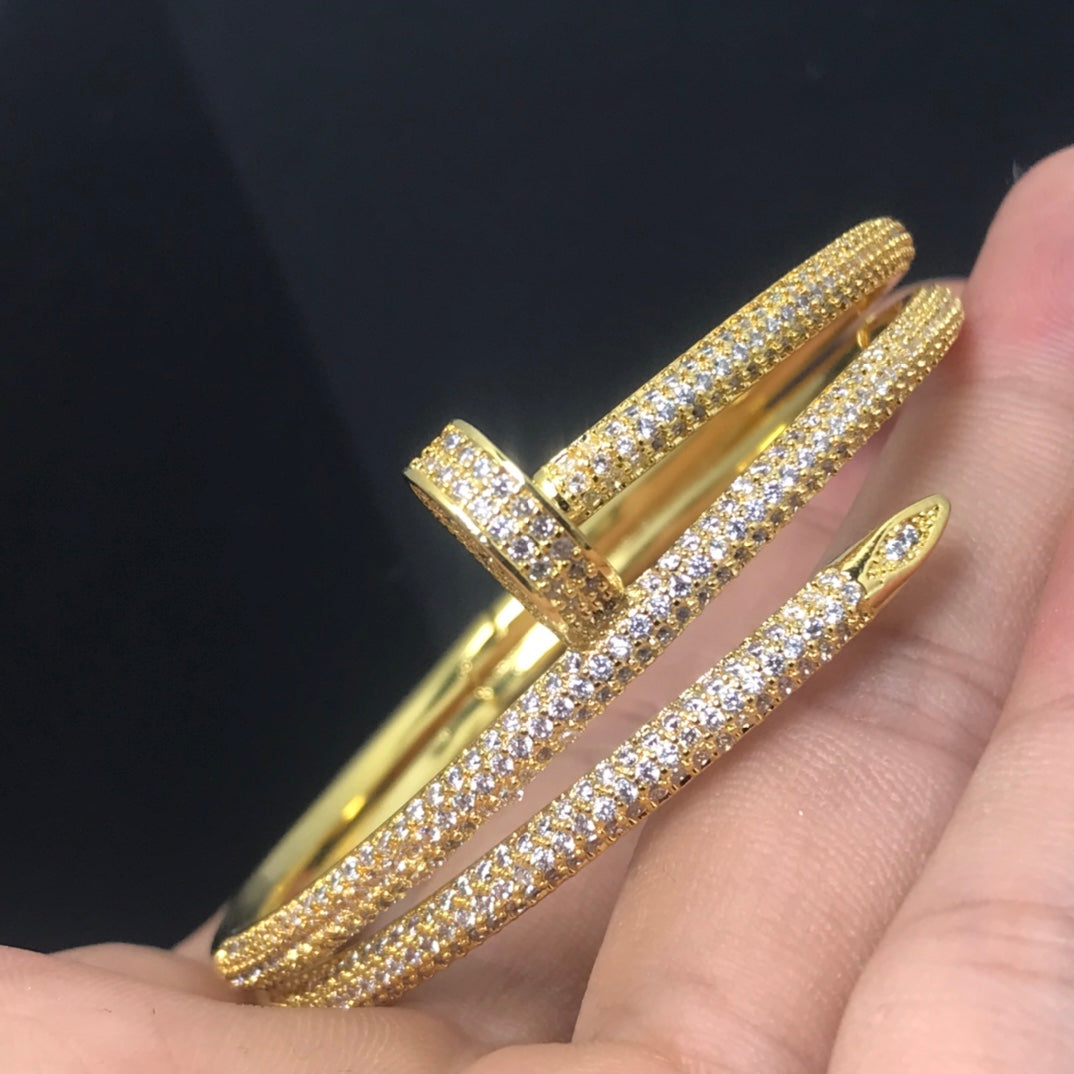 18K Juste Un Clou Diamonds Bracelet