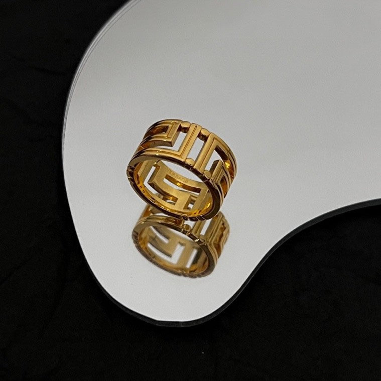 18K GRECA Ring