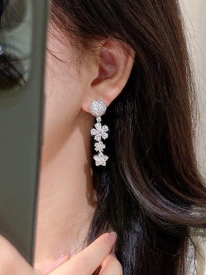 18K Folie Des Prés Earrings