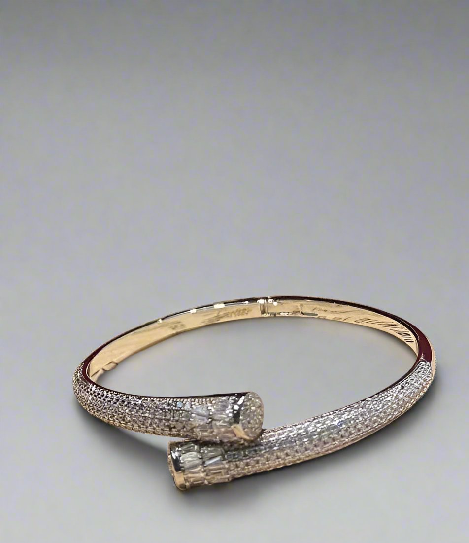 18K Cartier Juste Un Clou Diamond Bracelet