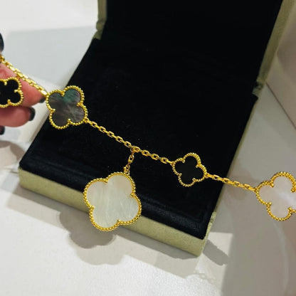 18K Magic Alhambra Five Motifs Clover Bracelet