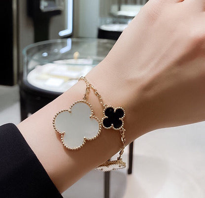 18K Magic Alhambra Five Motifs Clover Bracelet