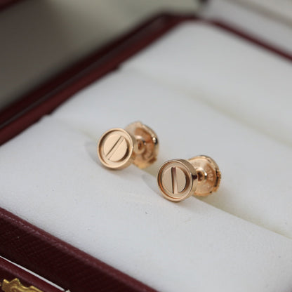 18K Love Earrings