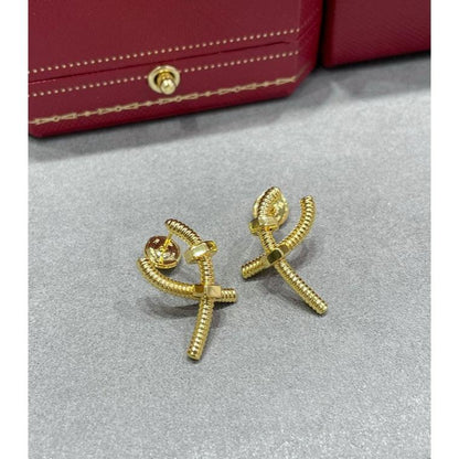 18K Écrou de Earrings